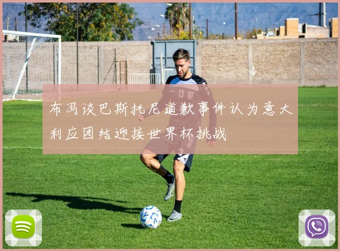 布冯谈巴斯托尼道歉事件认为意大利应团结迎接世界杯挑战